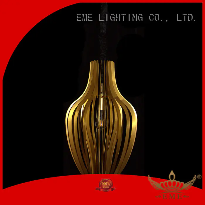 factory price copper and glass pendant light at discount for living room