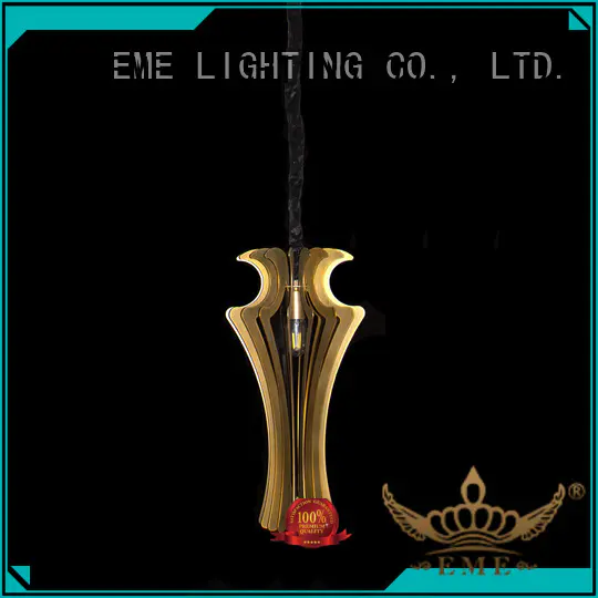 elegant copper and glass pendant light bulk production for house EME LIGHTING