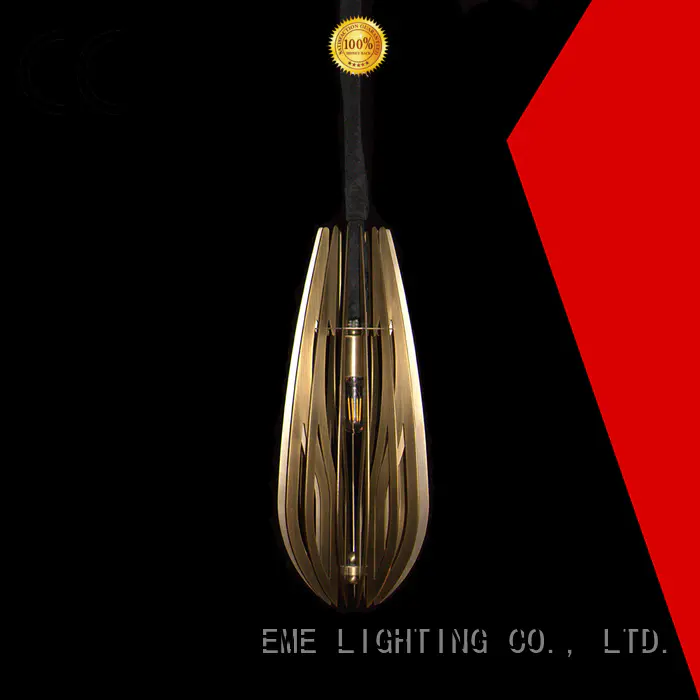 EME LIGHTING modern antique brass pendant light bulk production for bedroom
