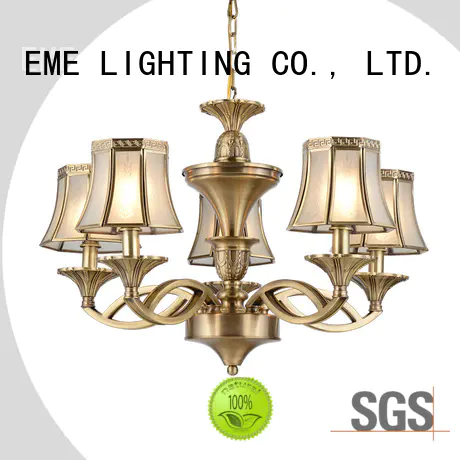 EME LIGHTING decorative antique chandeliers brass large for dining room