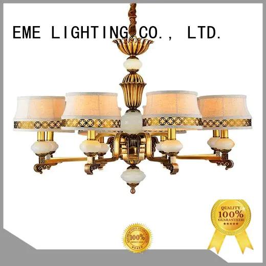 EME LIGHTING glass hanging decorative chandelier traditional for dining room
