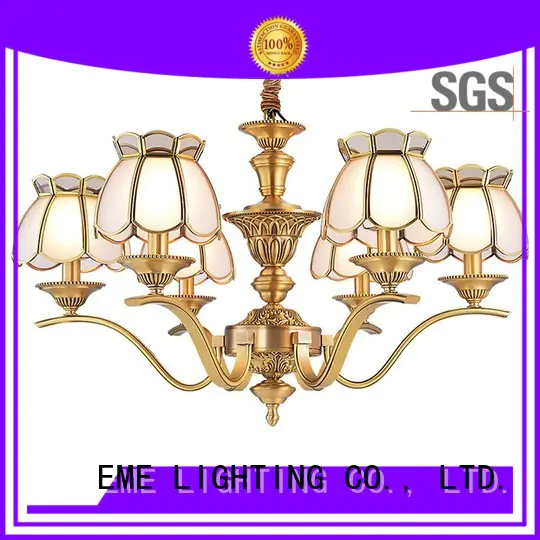 EME LIGHTING copper chandeliers wholesale round for dining room
