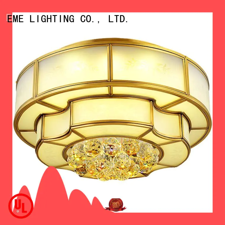 EME LIGHTING high-end brass ceiling lights round