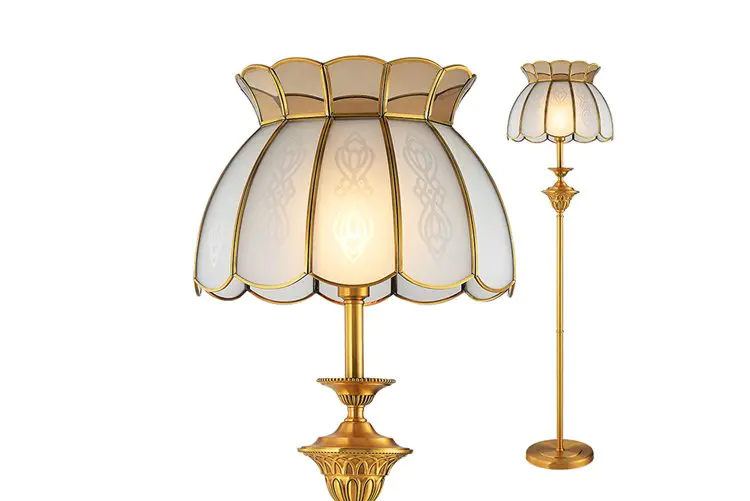 customized vintage floor lamps copper for bedroom EME LIGHTING