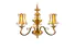 EME LIGHTING modern vintage brass chandelier round for home