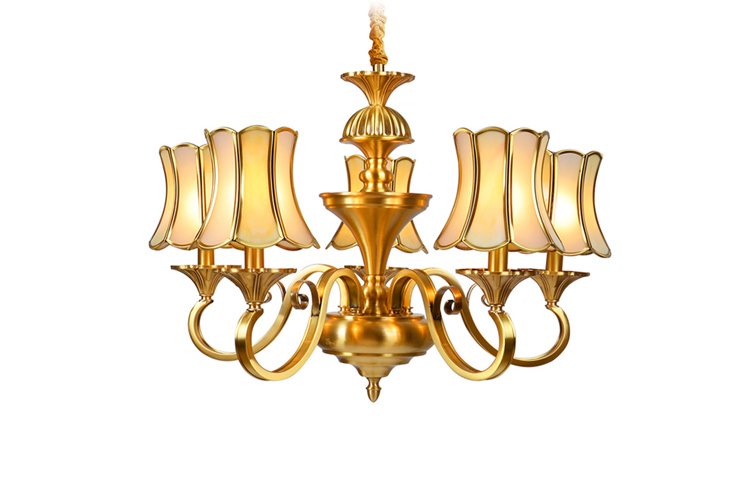 modern solid brass chandelier large residential