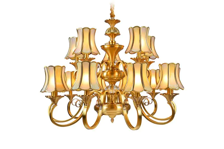 decorative chandeliers lobby antique brass chandelier unique company