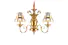 EME LIGHTING glass hanging vintage brass chandelier vintage for dining room