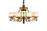 EME LIGHTING large brushed brass chandelier traditional for home