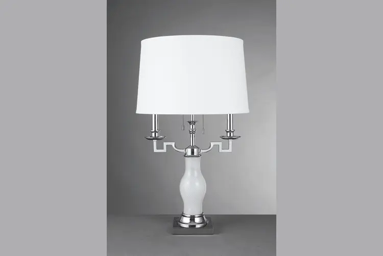 chrome and glass table lamps european western table lamps EME LIGHTING Brand
