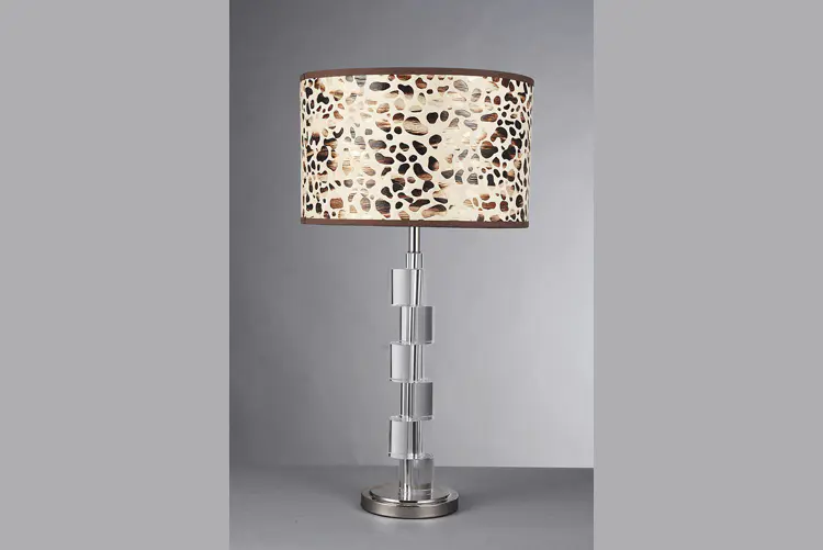 contemporary glass table lamps for bedroom unique design copper material for room