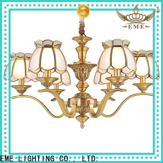 EME LIGHTING copper vintage brass chandelier residential