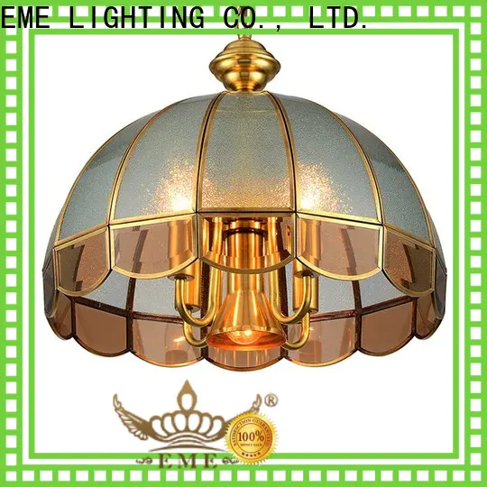 luxury vintage brass chandelier glass hanging vintage for big lobby