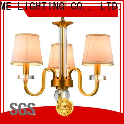 EME LIGHTING concise antique brass chandelier traditional for home