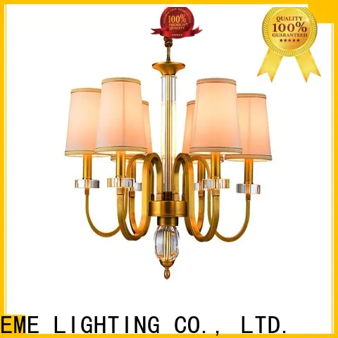 EME LIGHTING modern vintage brass chandelier unique