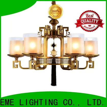 EME LIGHTING concise modern brass chandelier European