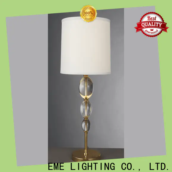 retro glass table lamps for living room decorative brass material for restaurant