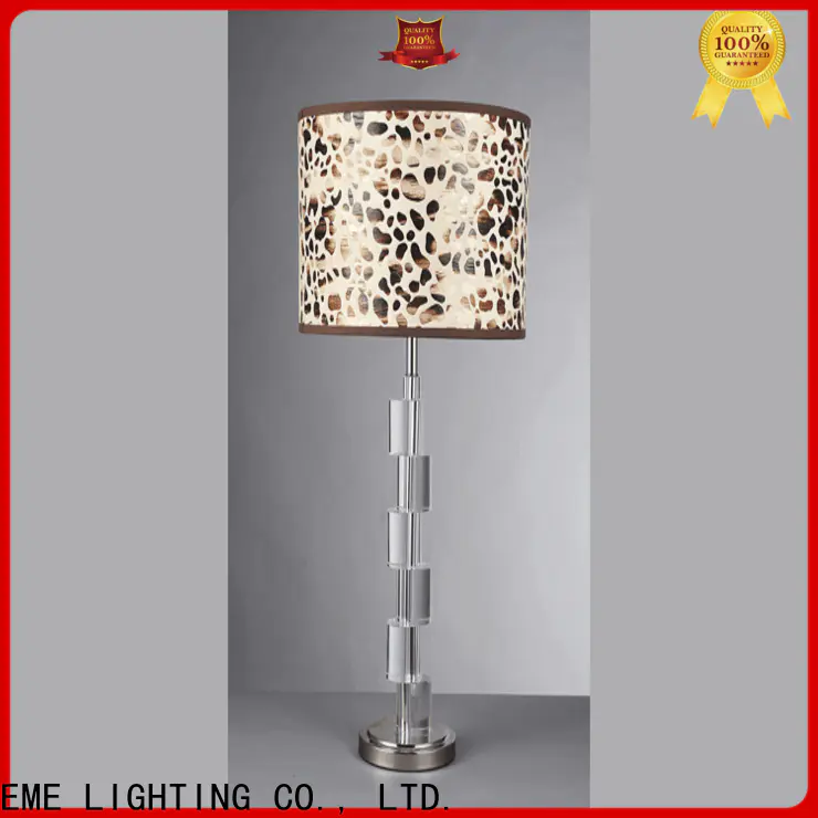 retro wood table lamp modern unique design brass material for study