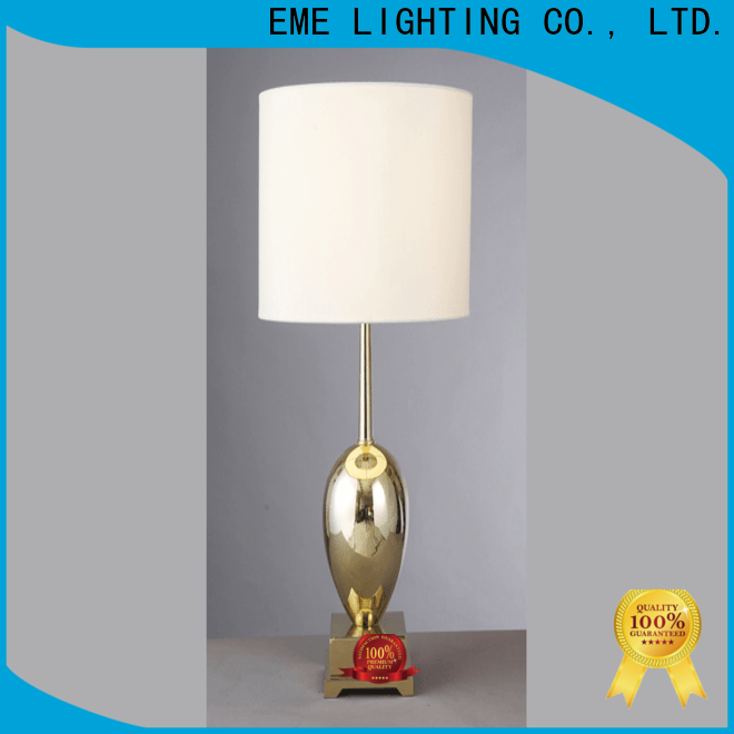 EME LIGHTING black colored table lamp colored for bedroom