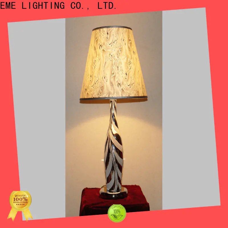 EME LIGHTING white decorative cordless table lamps Chinese style for hotels