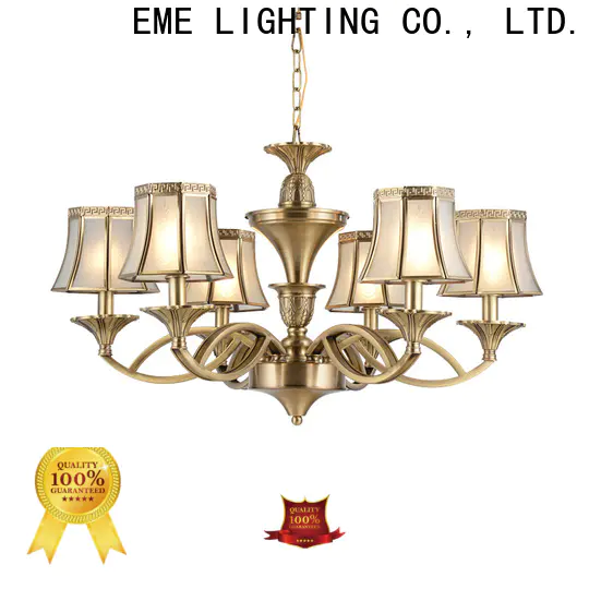 EME LIGHTING copper chandeliers wholesale traditional for dining room