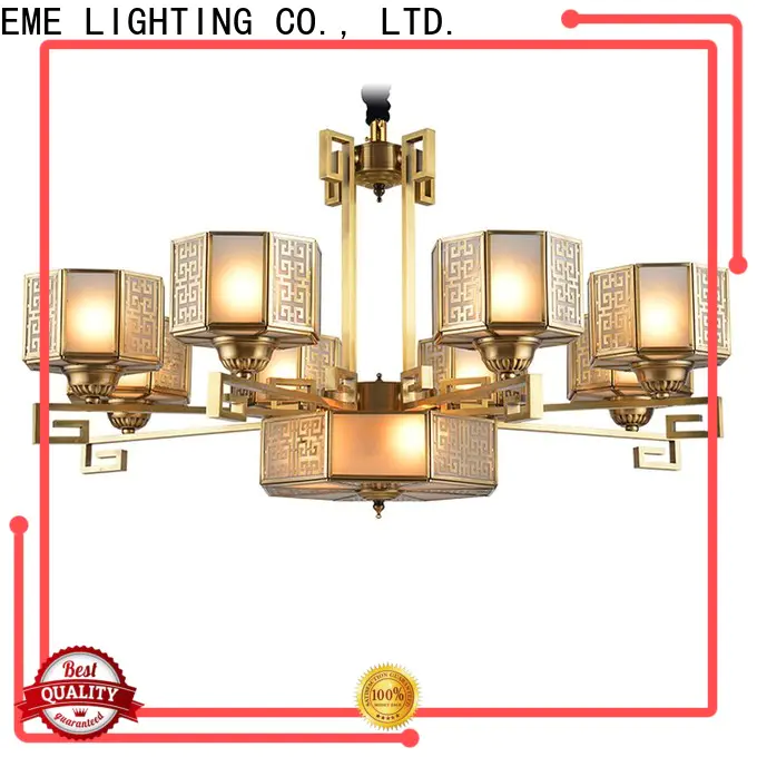 EME LIGHTING antique solid brass chandelier residential for big lobby