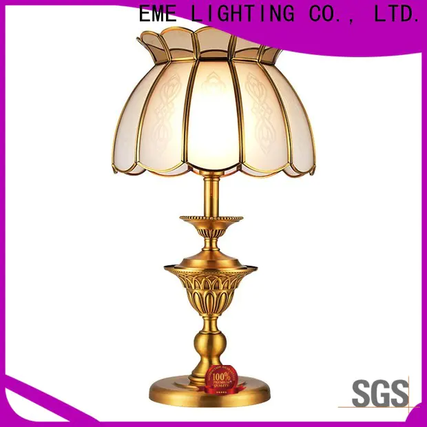 EME LIGHTING European style wood table lamp modern concise for house
