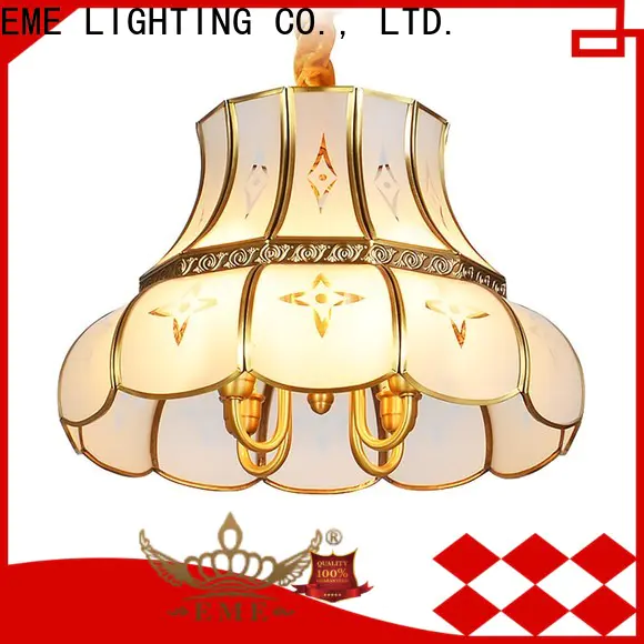 EME LIGHTING contemporary solid brass chandelier vintage