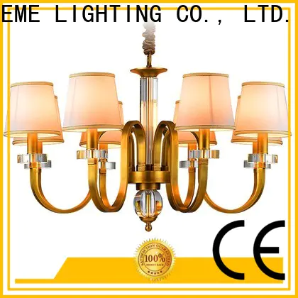 EME LIGHTING concise copper lights unique for big lobby