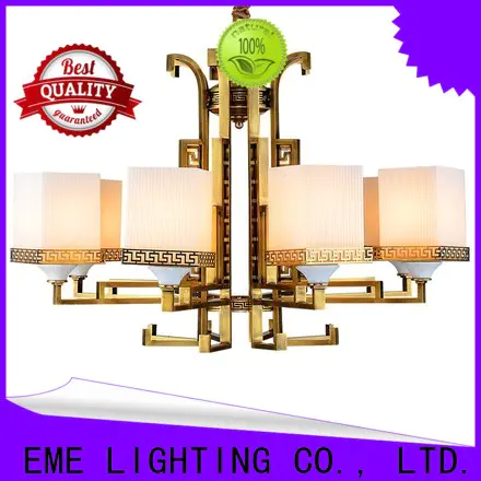high-end copper lights glass hanging traditional