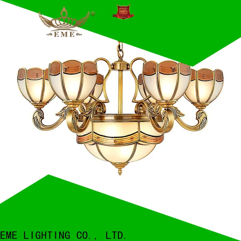 EME LIGHTING decorative modern brass chandelier European for home