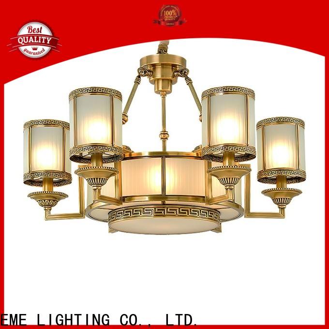 contemporary brushed brass chandelier large European