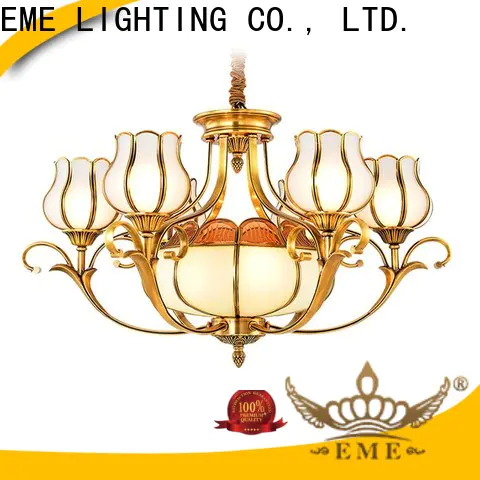 contemporary solid brass chandelier american style European for home