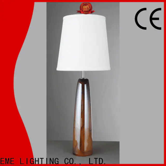 EME LIGHTING unique design glass table lamps for bedroom bulk production for house
