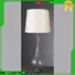 black colored table lamp white Chinese style for hotels