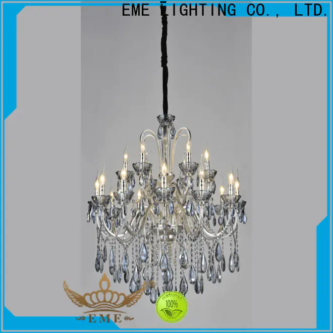 EME LIGHTING round large chandeliers bulk production for lobby