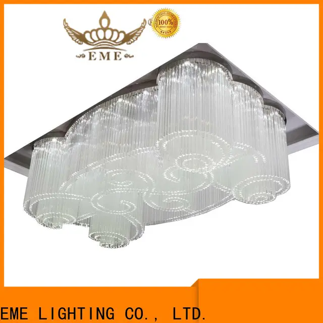 EME LIGHTING modern round crystal chandelier for dining room