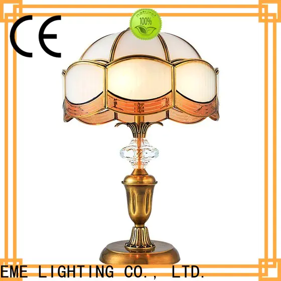 elegant glass table lamps for living room decorative bulk production for bedroom