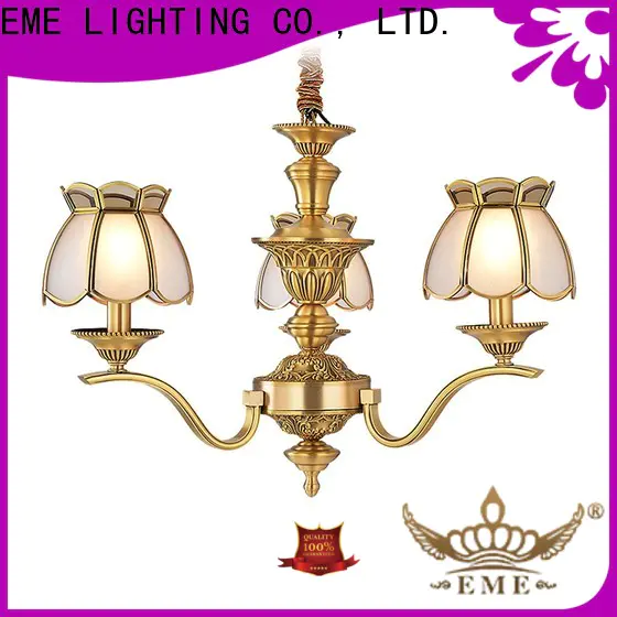 EME LIGHTING modern solid brass chandelier European for dining room