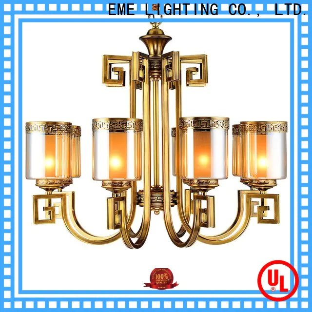 EME LIGHTING american style solid brass chandelier traditional for dining room