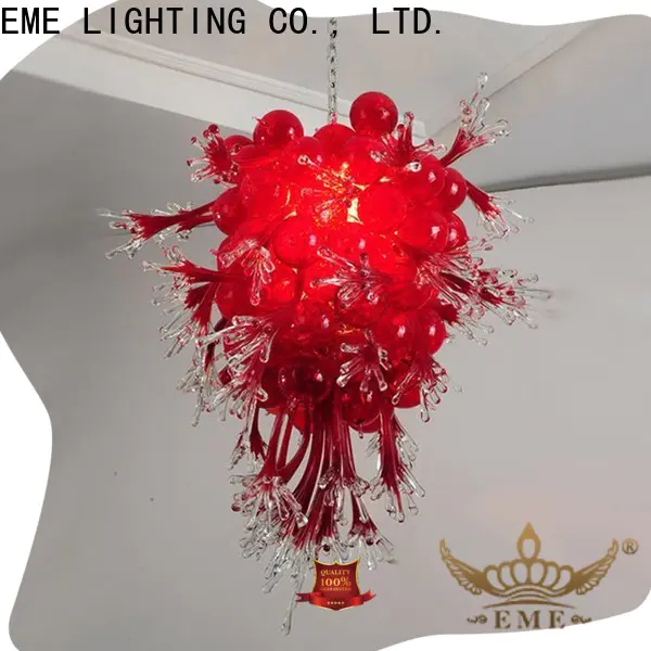 EME LIGHTING red restaurant pendant light pure white for hall