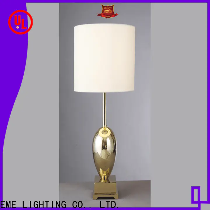 vintage decorative cordless table lamps gold flower pattern for restaurant