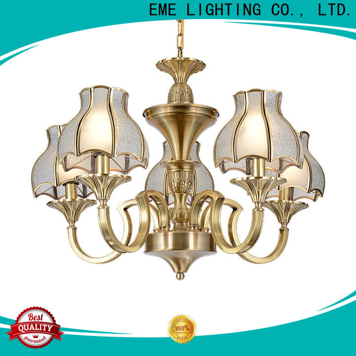 high-end bronze crystal chandelier glass hanging traditional for big lobby
