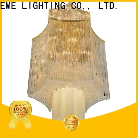 EME LIGHTING customized gold crystal chandelier at discount for lobby