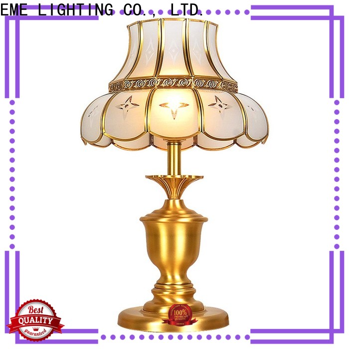 EME LIGHTING decorative glass table lamps for living room factory price for house