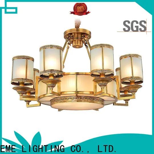 EME LIGHTING american style modern brass chandelier European for home