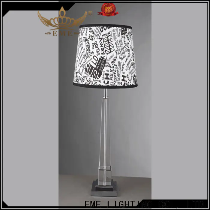 retro glass table lamps for bedroom vintage brass material for house