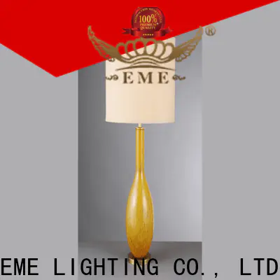 contemporary western table lamps unique design copper material for restaurant