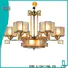 EME LIGHTING copper solid brass chandelier round for big lobby