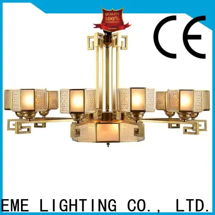 EME LIGHTING large chandelier over dining table traditional for big lobby